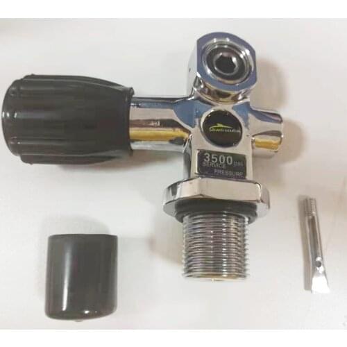 High Pressure SCUBA Diving Cylinder Valve Scuba Tanks DIN or Yoke Universal 230 Bar Cylinder Valve Diving Tank