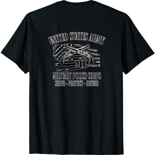 U.S. Army Military Police Corps (Back Design) T-Shirt