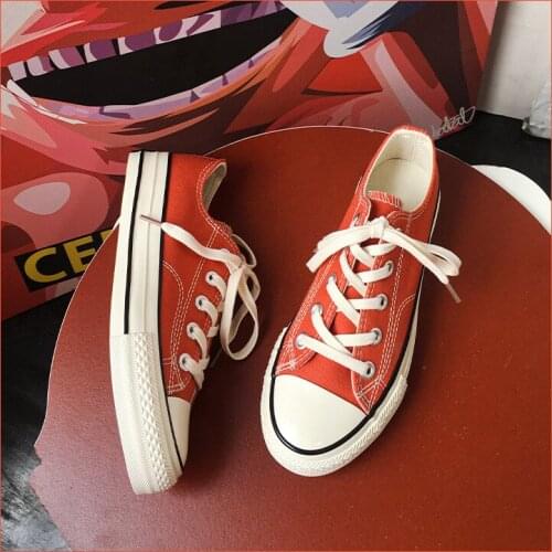 Sneakers women shoes gothic flats trainers shoes for women sneakers vulcanize canvas neon retro lime green