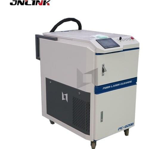LXSHOW Fiber laser cleaning machine LXC-500W Cleaning rust metal mold blade fan