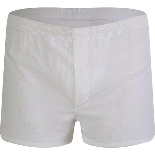 Mens Fashion Undershorts Beachwear Summer Quick-drying Swimming Trunks Low Waist Boxers Shorts Comfortable Swimwear Sportswear