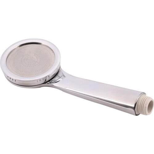 Handheld Shower Head Bathroom High Turbo Pressure Energy Water Saving Bath Showerhead