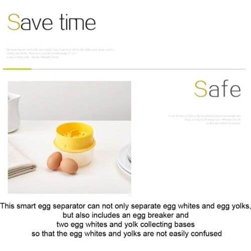 2021 New Egg Divider Easy Egg White Strainer Kitchen Gadget Convenient Baking Tools