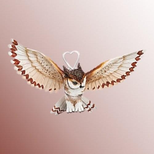 Halloween Necklace Necklace for Women Accessories for Women Necklaces Fairy Wings Choker Wholesale Owl Pendant Party Gift