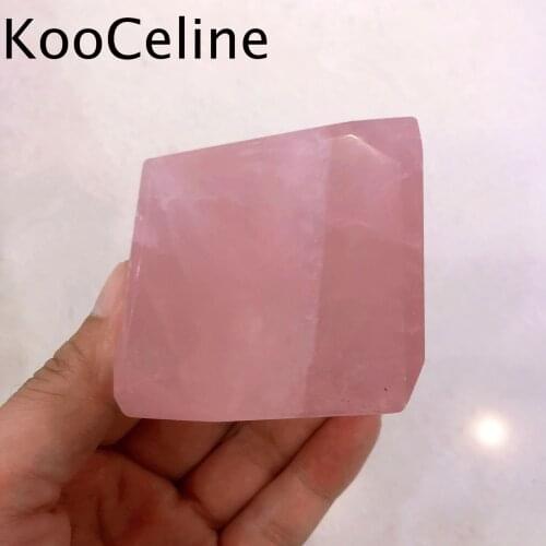 Natural Crystals Pink Rose Quartz Random Freeform Specimen Ore Energy Reiki Stones Home Aquarium Decoration Accessories Gemstone