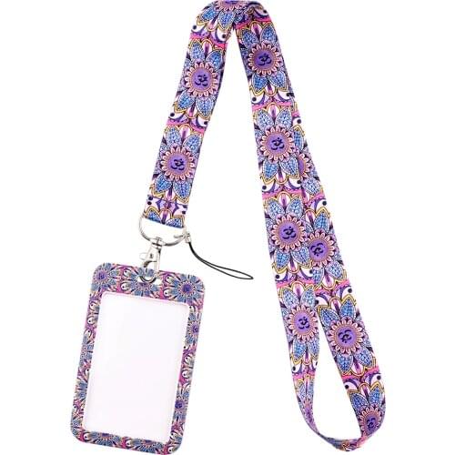 DZ1991 Yoga Lanyard for Key Neck Strap lanyard Card ID Badge Holder Key Chain Key Holder Hang Rope Key Rings Accessories Gifts