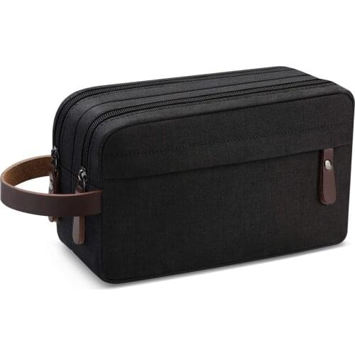 Waterproof Travel Men Toiletry Organizer Zipper Bag Polyester Women Cosmetic Necessaries Make Up Wash Toiletry Toilet Bag