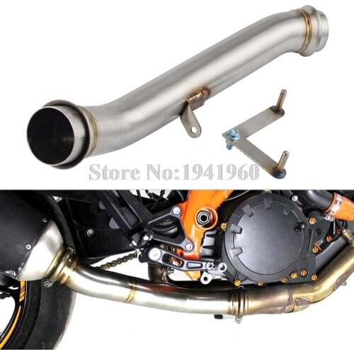 Motorcycle Eliminator Down Pipe Exhaust De-cat Pipe For KTM 1290 Super Duke R 1290 Super Duke R 2017 2018 2019 2020