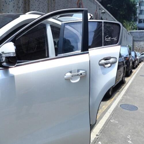 Car Door Anti Collision Trim Edge Scratch Protector Covers For Jeep Cherokee 5 KL KK Commander Grand Cherokee 4 WK2 Accessories