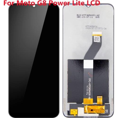 6.5''original quality for Motorola Moto G8 Power Lite lcd display touch screen digitizer Assembly for Moto G8 Power Lite lcd