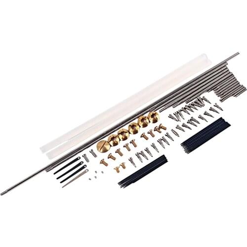 94Pcs/Set Tenor Sax Saxophone Repair Parts Screws + Saxophone Springs Kit Tool Woodwind Instrument Accessories