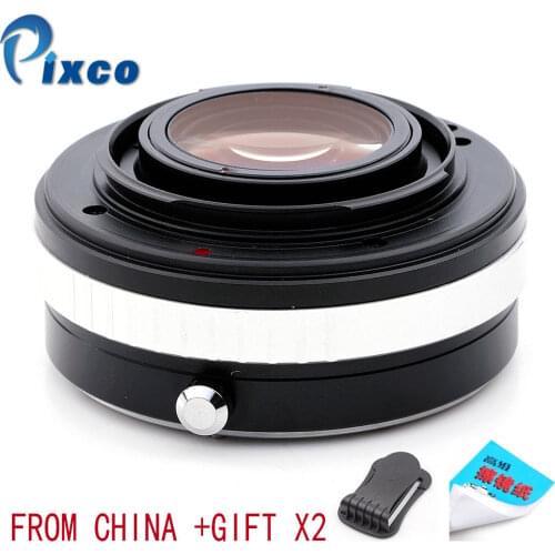 Pixco N.G-NEX Focal Reducer Speed Booster Lens Mount Adapter Suit For Nikon F Mount G Lens to Sony NEX A6000 A3000 5T 3N
