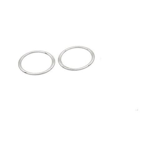 Car Styling Chrome Front Fog Light Trim (Simple Version) For Audi Q3 2013-2015