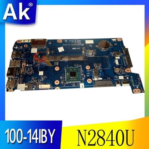 For Lenovo Ideapad 100-14IBY Laptop Motherboard CPU: N2840U AIVP1/AIVP2 LA-C771P 100% Test Ok