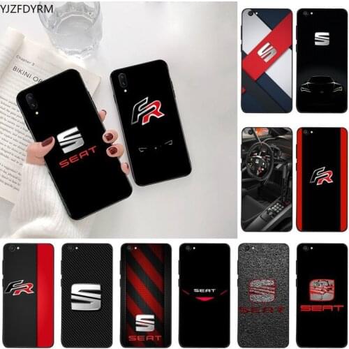 Hot Car Seat Logo FR Soft black Phone Case For Vivo Y91c Y17 Y51 Y67 Y55 Y7s Y81S Y19 V17 vivos5