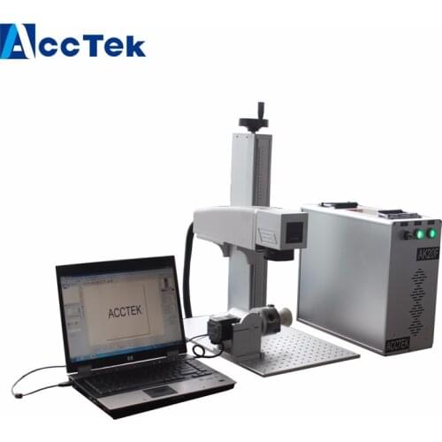 Laser marker 20W 30W 50W cnc Raycus IPG generator 3d mini metal portable optical fiber laser marking machine