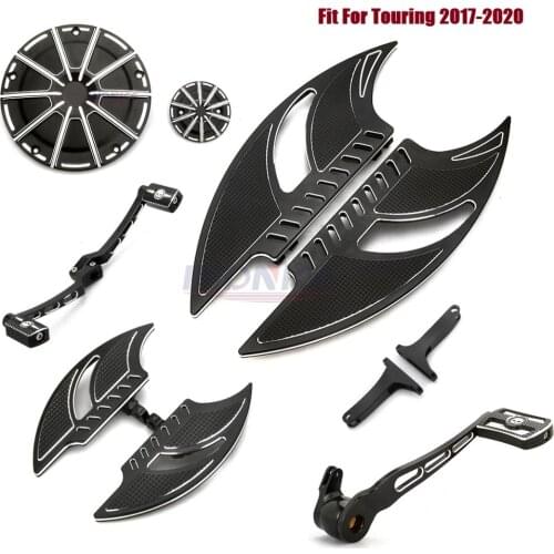 Rider Passenger Floorboards Foot boards Shifter Brake levers Derby timer cover Fit For harley 2017-2019 CVO Street Glide FLHXSE