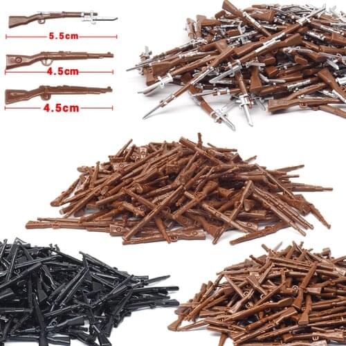 Weapons Military Building Blocks 98k Gun Model Rifle Army ww2 Soldier Figures Special Forces PUBG Moc child christmas gift Toys