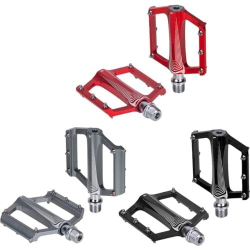 1pair Ultra-light Bicycle Pedals Aluminum Alloy Bearing Pedal for MTB Road Bike Folding Bike Cycling Accessories