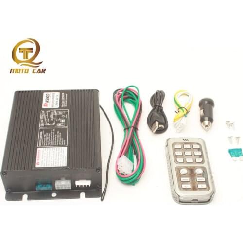 12 Sound Universal Car Tone Alarm 200W 12V Special Voice Signals Wireless Remote Control Truck Boat Horn Police Siren