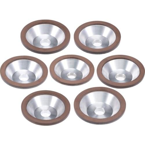 Uxcell 1Pcs Diamond Grinding Wheel 100x32x20x10x3mm Resin Bond Cup Aluminum Resin to Uncomplicated Grinding Operation