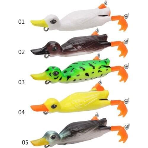 1 PC Propeller Flipper Duck Fishing Lure 11cm 25g Artificial Fishing Lure Bait with Claw Hook Fishing Accessories Tools