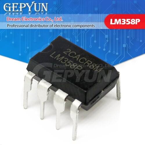 10PCS LM358P DIP8 LM358 DIP LM358N DIP-8 358P new and original IC