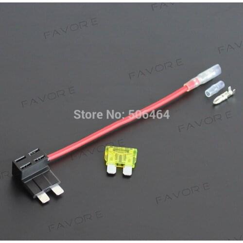 32V regular Medium Blade Fuse Automotive Car Truck Boat SUV fuse holder tap adapter