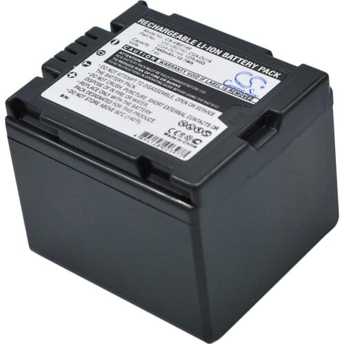 2021 Battery For Panasonic CGA-DU14 VDR-D308GK,VDR-D310,VDR-D310EB-S,VDR-D400,VDR-M30,VDR-M50PP,VDR-M53 1440mAh