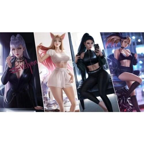 Diamond Embroidery Game Poster KDA Anime Cross Stitch Kits Diamond Painting Rhinestones Handmade Home Decoration Gift