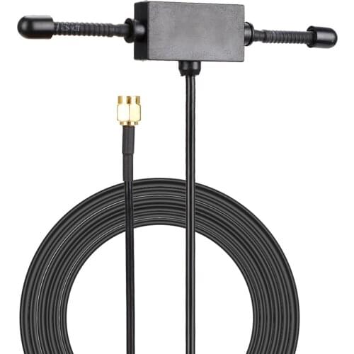BNC M Connector Glass Mount Full Band Antenna Scanner Antennas 3dB Antenna For Uniden Motorola Radio 30MHz-1200 MHz