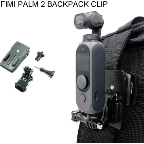 FIMI PALM2 Backpack Holder Mount Clip Stand bracket Adapter Stabilizer For GOPRO 9/PALM Handheld Aerial gimbal CameraAccessories