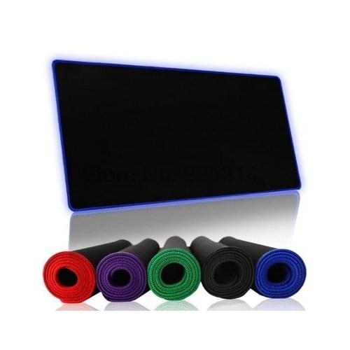 By dhl 200pcs Small medium size DIY mouse pad Black/Blue/Red/Green gaming mouse pad Locking edge table laptop mousepad