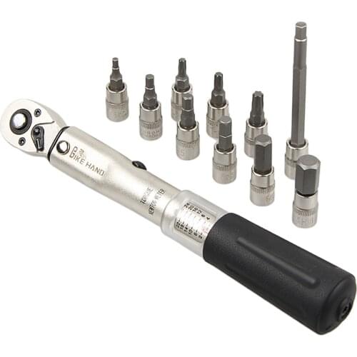 Bike Torque Wrench Set Dual-Direction Bicycle 2-24 nm Socket Repair Tools