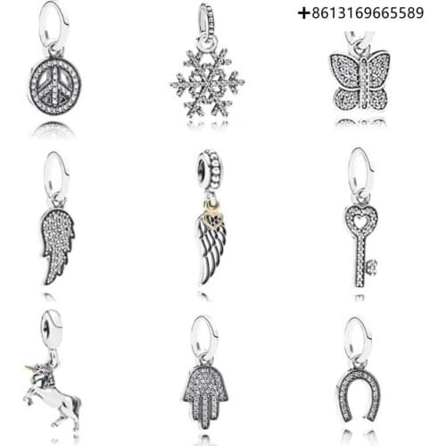 Hero100% 925 Sterling Silver Original Copy High Quality 1:1 Beads With Logo Free Of Charge Wholesale Manufacturers