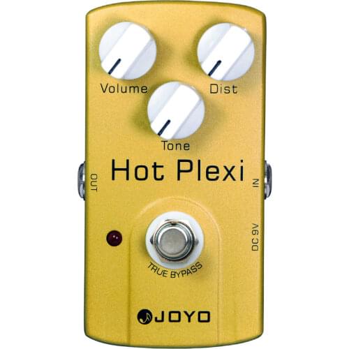 JOYO JF-32 Hot Plexi Electric Guitar Effect Pedal Overdrive Distortion Musical instrument True Bypass