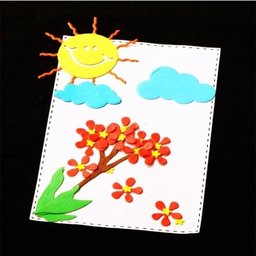 KSCRAFT Small floral Metal Cutting Dies Stencils for DIY Scrapbooking/photo album Decorative Embossing DIY Paper Cards