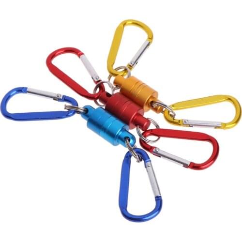 Magnet Buckle Fly Fishing Magnetic Net Quick Release Lanyard Clip Land Connector