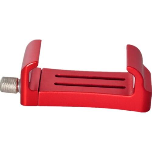 All metal Cell Phone Holder mount bracket Adapter Clip For Camera Tripod 56-95MM Dual-use