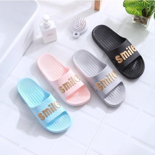 Summer Women Indoor Slippers Floor Flat Shoes Indoor Eva Flip Flops Female Non-slip Bathroom Home Slippers Zapatillas De Hombre