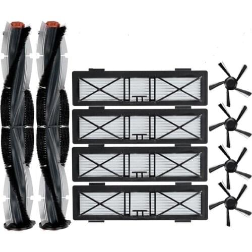Replacement Parts for Neato D75 D85 D80 Connected D3 D4 D5 D6 D7 D Series 5-Arm Ing and Spiral Combo Brush Filters
