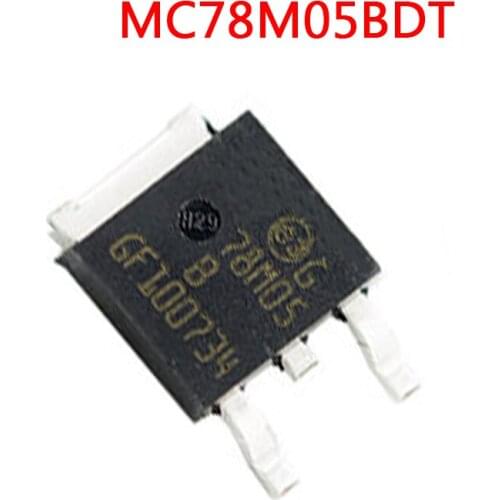10pcs/lot 78M05 CJ78M05 7805 SMD TO252 SMD three-terminal regulator original Product