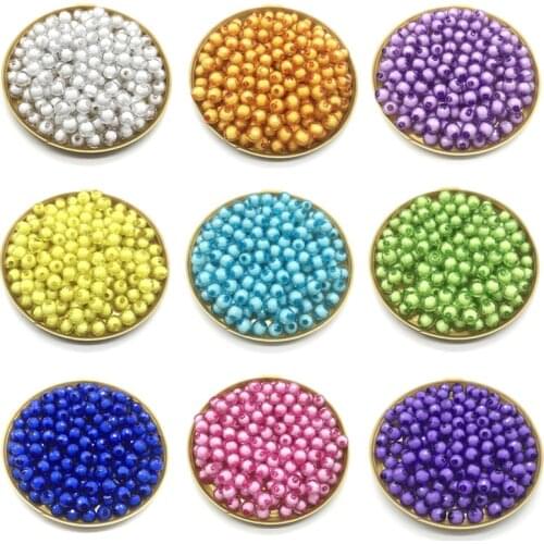 50pcs 8mm rounds Faceted Acrylic Beads Loose Spacer Beads for Handmade DIY Necklace Bracelet Jewelry Making Wholesale