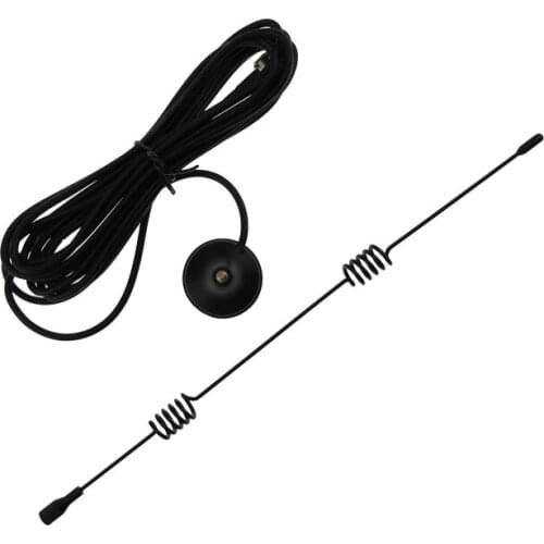 Anysecu Antenna For Communications 3-4 dBi Max GSM 3G lte Wireless Magnetic Base Car ANT-GSM-H260