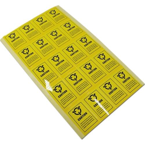 4*2.2cm CAUTION Antistatic Event Sticker for ESD Anti-Static Sensitive Device Electronic Shielding Anti Static Package Label