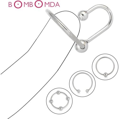 Erotic Toys Stainless Steel Urethral Plug Cock Head Clitoris Penis Stimulator Adults Games Penis Cockring Men Toys Gay Sex Shops