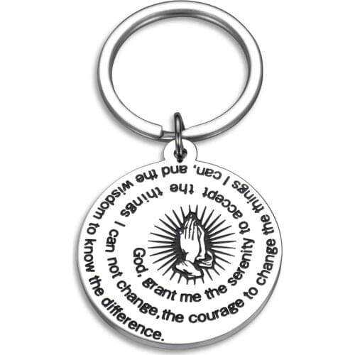 Godparent Keychain Gifts From Godchild Godson Goddaughter for Godfather Godmother Birthday Baptism Christening Key Chain