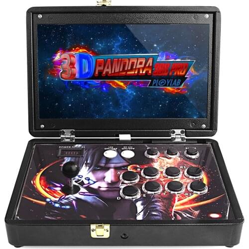 10000-In-One Pandora 3D 36S Arcade Game Console 14-Inch Portable All-Metal Case Game Console With WIFI - AU US UK EU Plug