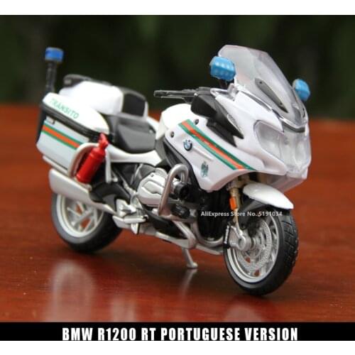 Maisto 1:18 Hot BMW Yamaha R1200 RT Police motorcycle series original authorized simulation alloy motorcycle model toy car