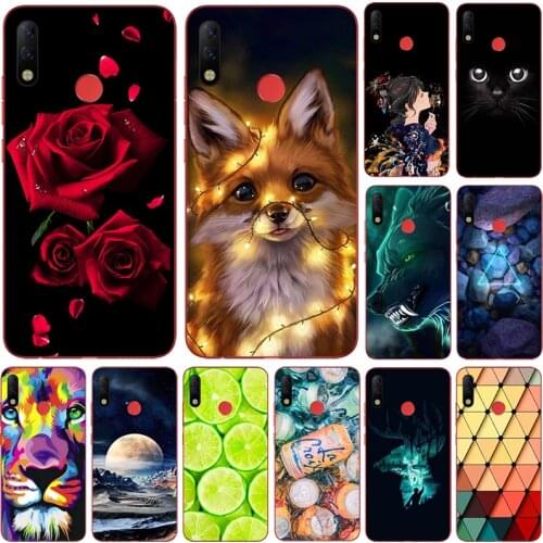 Fashion Printed Case for Tecno Spark 3 / Spark 3 Pro Cover soft silicone Phone Case